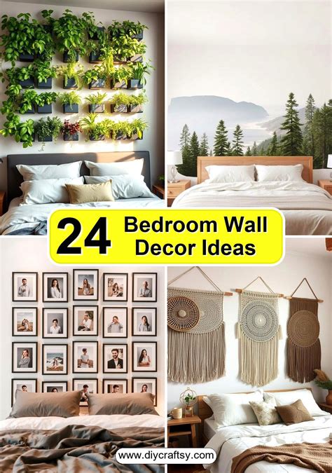 24 Bedroom Wall Decor Ideas to Personalize Your Sleep Sanctuary