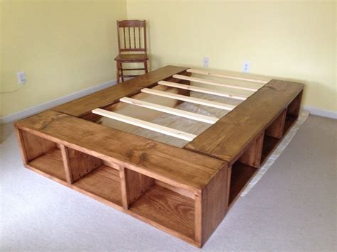 Storage Bed Frame Queen Diy - DIY Home Renovation Ideas
