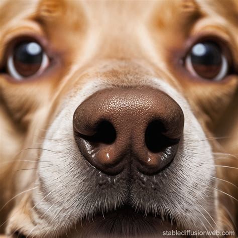Dog Nose Portrait | Stable Diffusion Online
