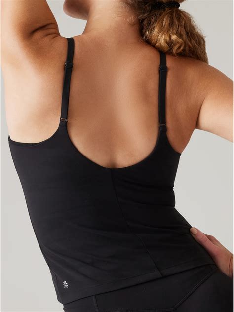 Elation V-Neck Built-In Bra Tank D-DD | Athleta