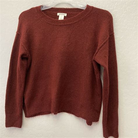 MAX STUDIO MAROON SWEATER | S | eBay | Maroon sweater, Sweaters ...