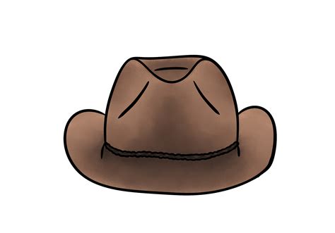 Cowboy Hat Drawing