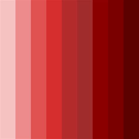 Deep Red Color Palette - ColorDrop