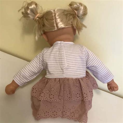Beautiful Sum Sum Down Syndrome Girl Doll 45 CM Blonde hair. 1730212(s)