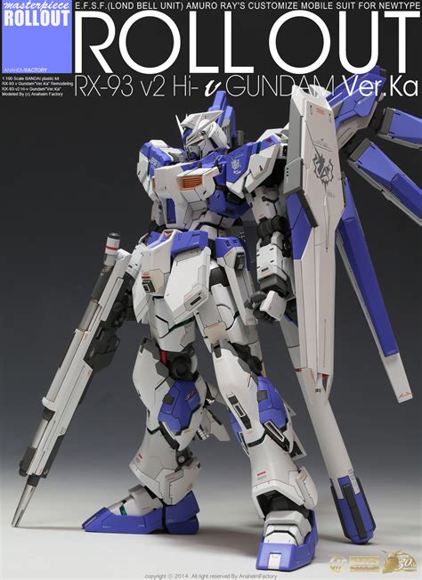 MG 1/100 Nu Gundam Ver.Ka remodeled in RX-93-Nu2 Hi Nu Gundam Ver.Ka ...