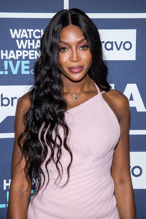 Naomi Campbell Natural Hair