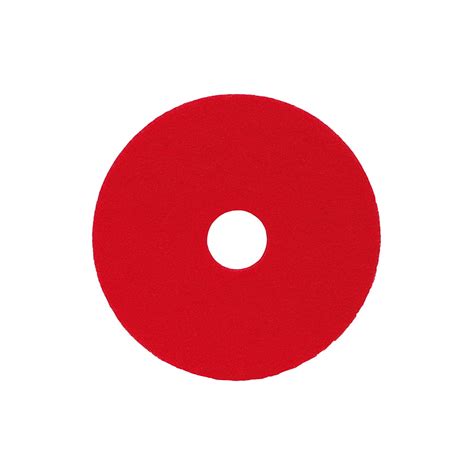 Floor Maintenance Pad 11" - 5 Pack - Red | Total Janitorial Supplies