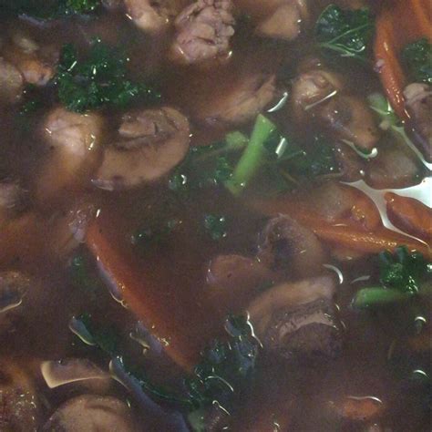 Beef Mushroom Barley Soup Recipe