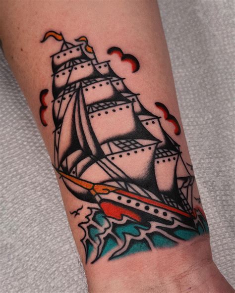 Navy ship tattoo photos - Wisconsintattoocompany.com