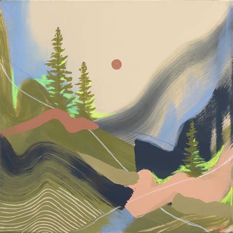 Elisabeth Grace - Liquify - Soft Abstract Blue Original Painting on ...