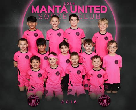 Boys 2016 Pink | MANTA United Soccer Club