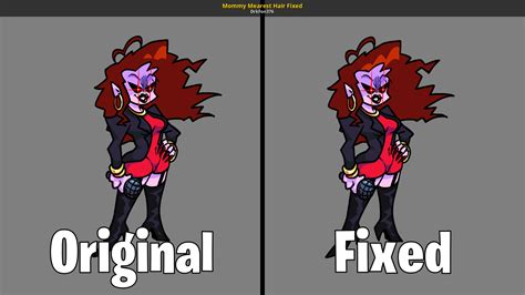 Mommy Mearest Hair Fixed Mod for Friday Night Funkin' | FNF Mods