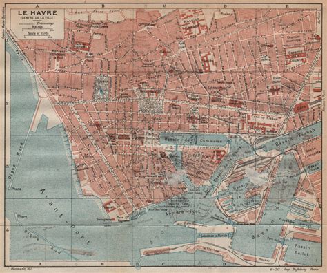 Plan Le Havre 76600 - Carte Du Havre Centre Ville - KIRC