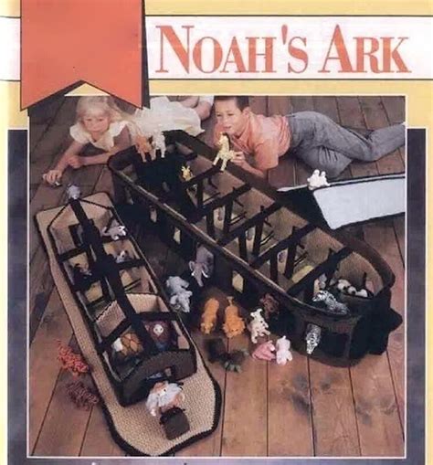 Noah's Ark Crochet pattern - Vintage pattern Digital PDF dow | Inspire ...