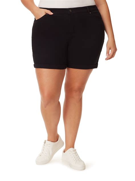 Gloria Vanderbilt Women's Plus Size Amanda Shorts - Walmart.com
