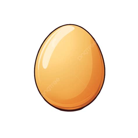 Fondo Transparente De Imágenes Prediseñadas De Huevo De Color Plano PNG ...