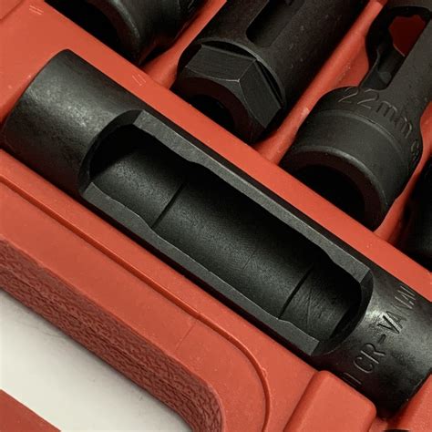 10pcs Oxygen Sensor Sockets Set 22mm through 29mm CR-Vanadium | eBay