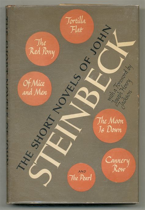 The Short Novels of John Steinbeck by STEINBECK, John: Near Fine ...
