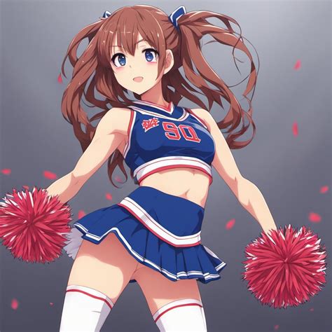 Hot Anime Cheerleader by qxy12 on DeviantArt