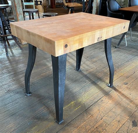 Butcher Block High Top Table at Ronald Pepper blog