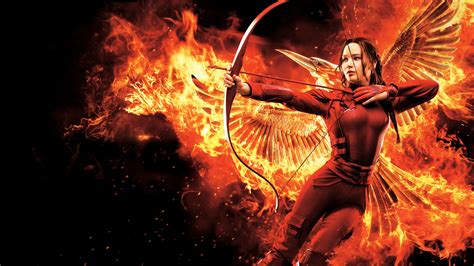 Katniss Everdeen: Phoenix of Fire - A 4K Ultra HD Wallpaper