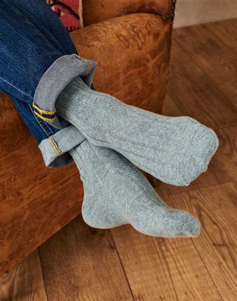 Mercury Men's Cashmere Socks | Cashmere Socks | Brora