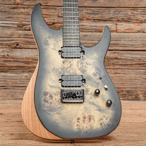 Schecter Reaper 6 Satin Charcoal Burst 2020 - Chicago Music Exchange
