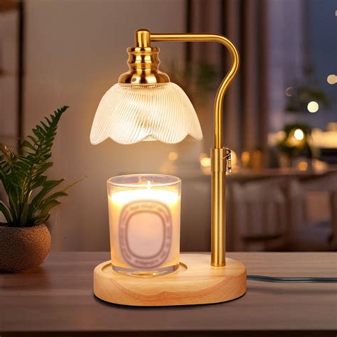 Amazon.com: HeipokLife Electric Candle Warmer Lamp with Timer and ...