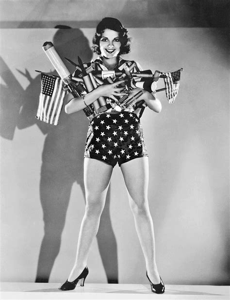 July 4th: Colorized Vintage Photos of Pin-up Models | Time