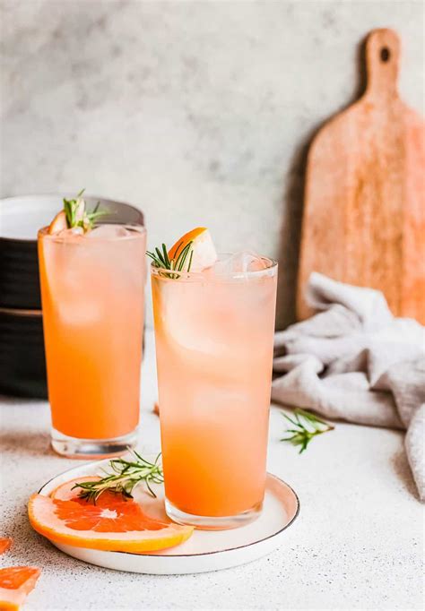 Grapefruit Gin and Tonic | Table for Two® by Julie Chiou