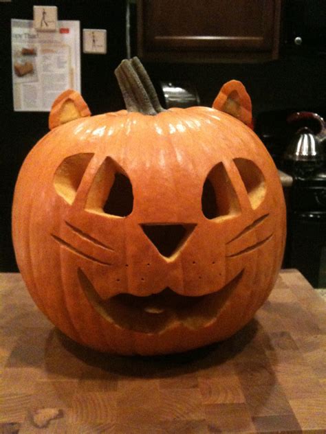 Cat Pumpkin Carving - Auto News
