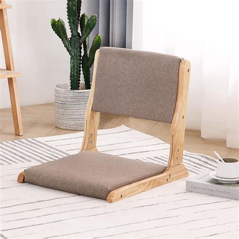 Amazon.com: Tiita Tatami Foldable Meditation Floor Chair, Folding Floor ...
