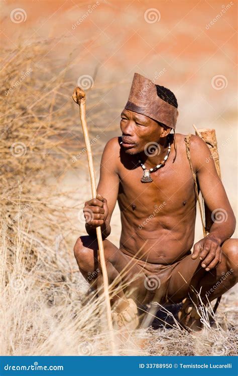 Bushmen sun editorial image. Image of culture, distinctive - 33788950