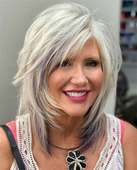 30 Modern Haircuts for Women over 50 with Thick Coarse Hair ...