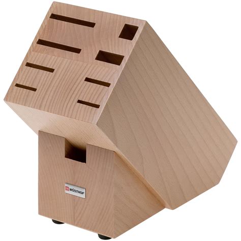 Wusthof Knife Block for 9 pieces, natural finish | Advantageously ...