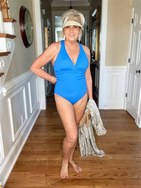 SWIMSUITS FOR WOMEN OVER 50 TRY-ON HAUL, PT. 2 | Flattering swimsuits ...