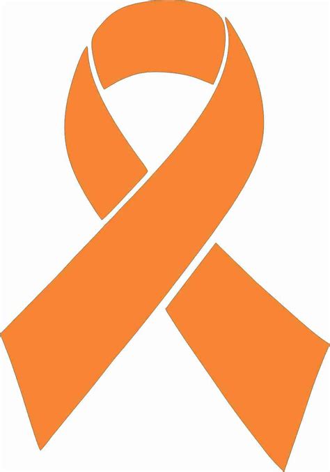 What Is The Orange Ribbon For Cancer at Rachel Joseland blog