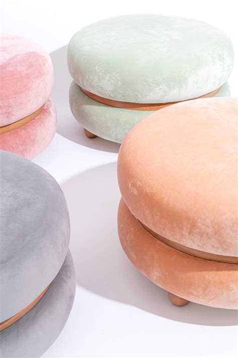 Macaron Stool Designed by Daniel Basso and Estudio Florida, Argentina, 2022 For Sale at 1stDibs ...