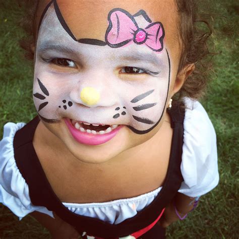 Face Painting Hello Kitty at Emma Gresswell blog