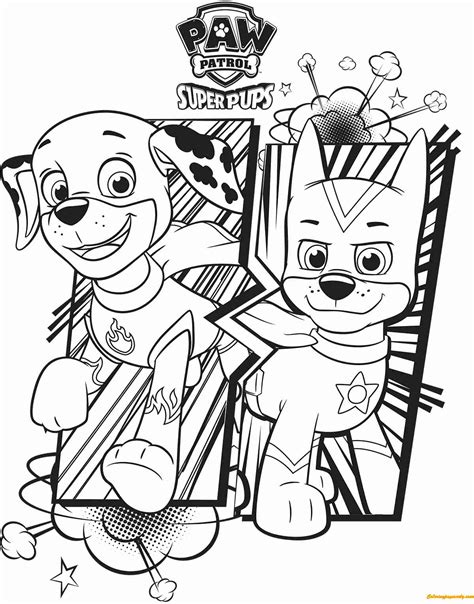 Paw Patrol Coloring Pages Pdf at GetDrawings | Free download