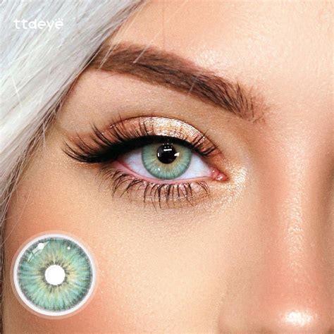 TTDeye Ever Green Colored Contact Lenses