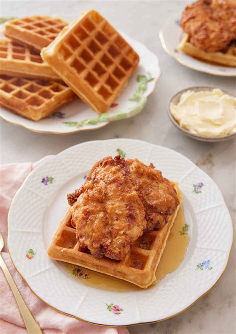 Easy Chicken And Waffles Recipe Easy Chicken And Waffles Met