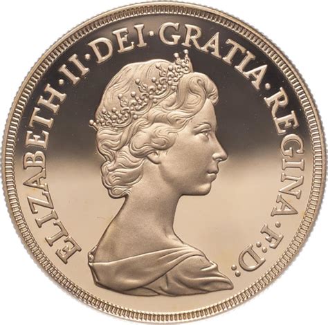 5 Sovereigns - Elizabeth II (2nd portrait) - United Kingdom – Numista