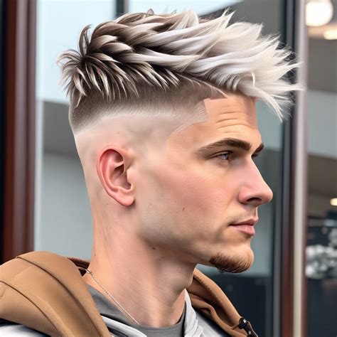 15 Mohawk Burst Fade Ideas to Update Your Hairstyle - Burst of Style