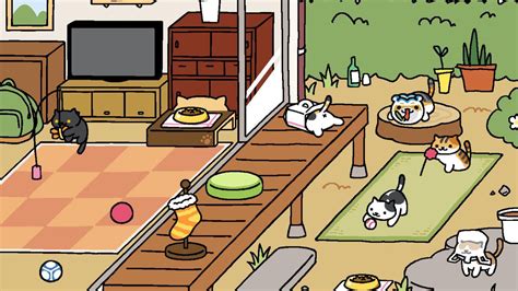 Neko Atsume cats - the purrfect companions