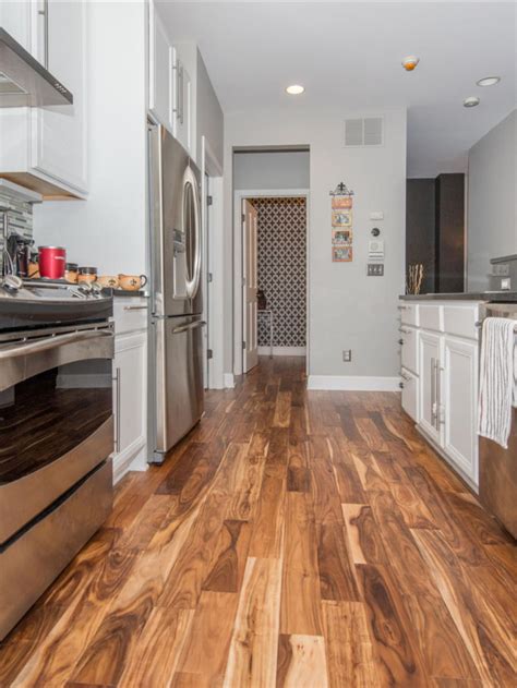 Acacia Natural Engineered Wood Flooring for Stylish Kitchens