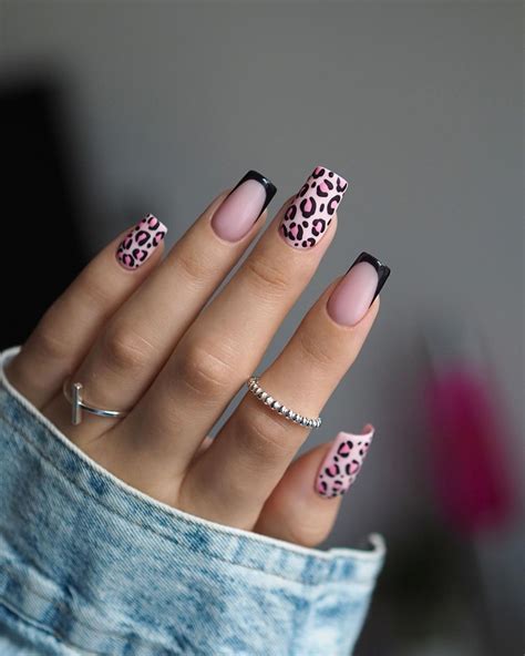30 Best Animal Print Nails to Inspire You | Leopard nails, Gel nails ...