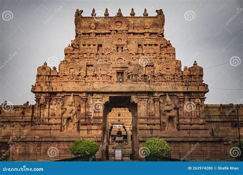 Tanjore Big Temple or Brihadeshwara Temple Was Built by King Raja Raja Cholan in Thanjavur ...