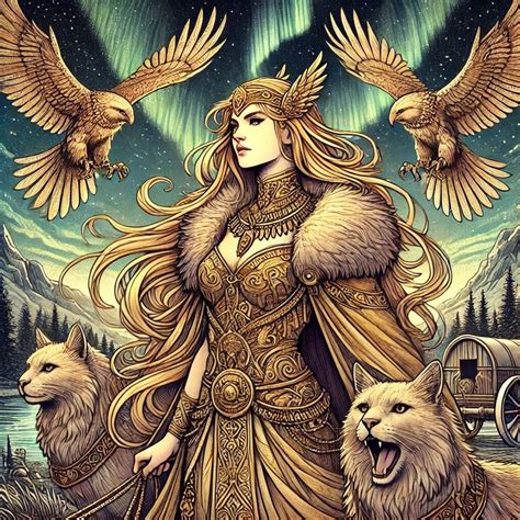 Freya, Norse Goddess in 2025 | Norse goddess, Norse goddess of love ...