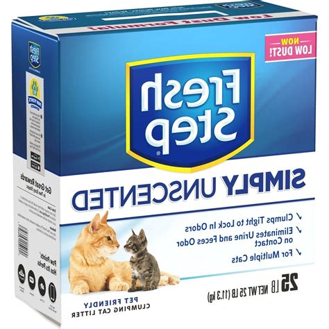 Fresh Step Litter Multi-Cat Scoopable, Unscented - 25